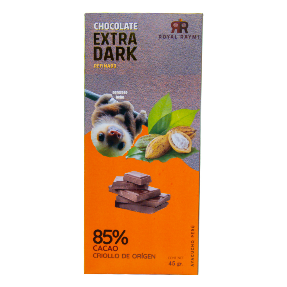 Chocolate Extra Dark 85% Cacao 45g